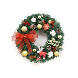 Festive Christmas Vine Wreath