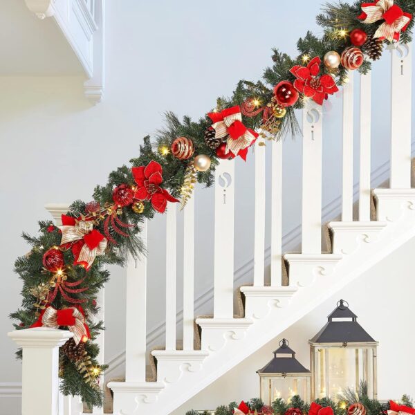 Rustic Christmas Vine Decoration - Image 2