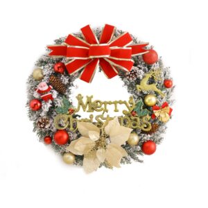 Christmas Window Display Wreath